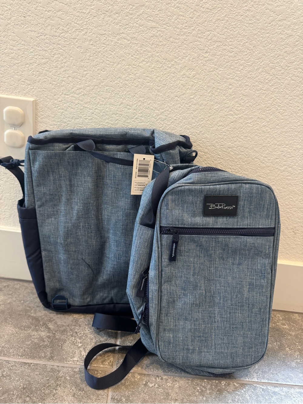 Bella Russo slang bag and backpack cooler set of 2 NEW